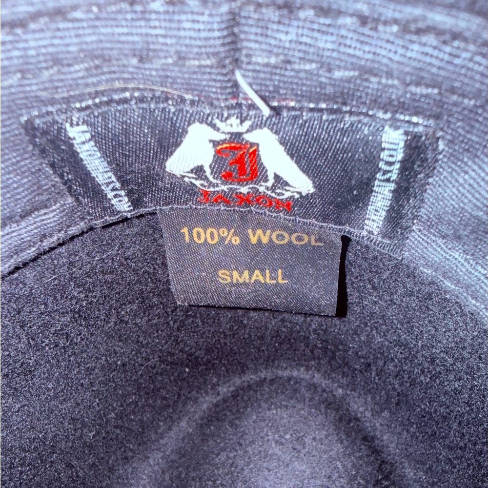 Jax Black 100% Wool Hat - Picture 4 of 5